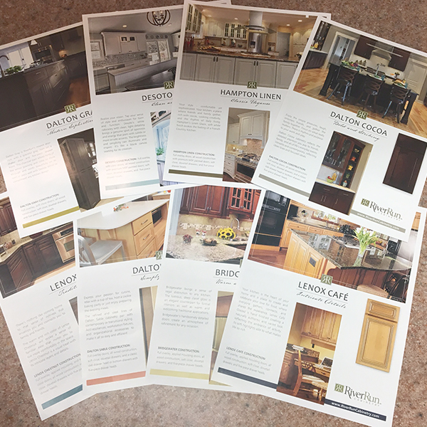 Sell Sheets River Run